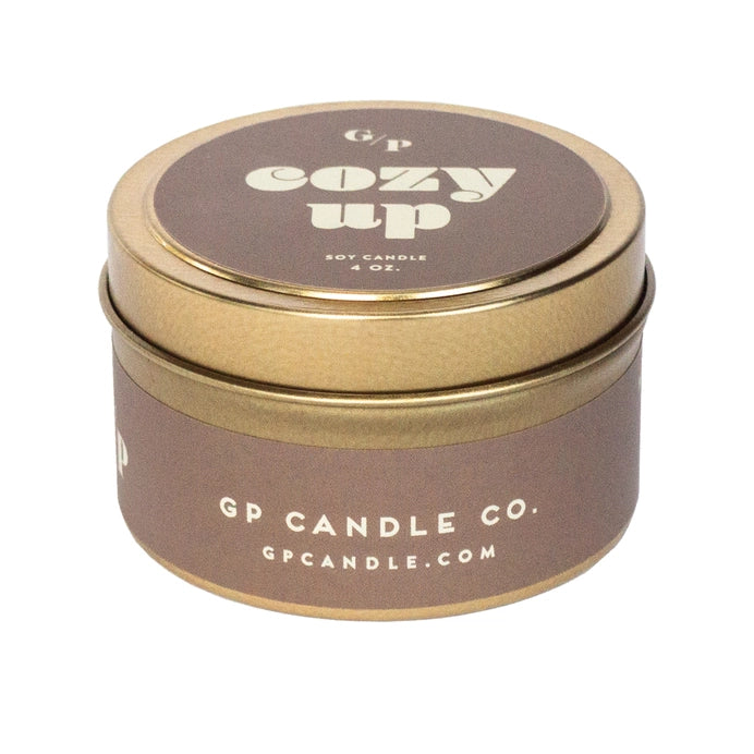 Just Because 4oz Candle Tin - Cozy Up