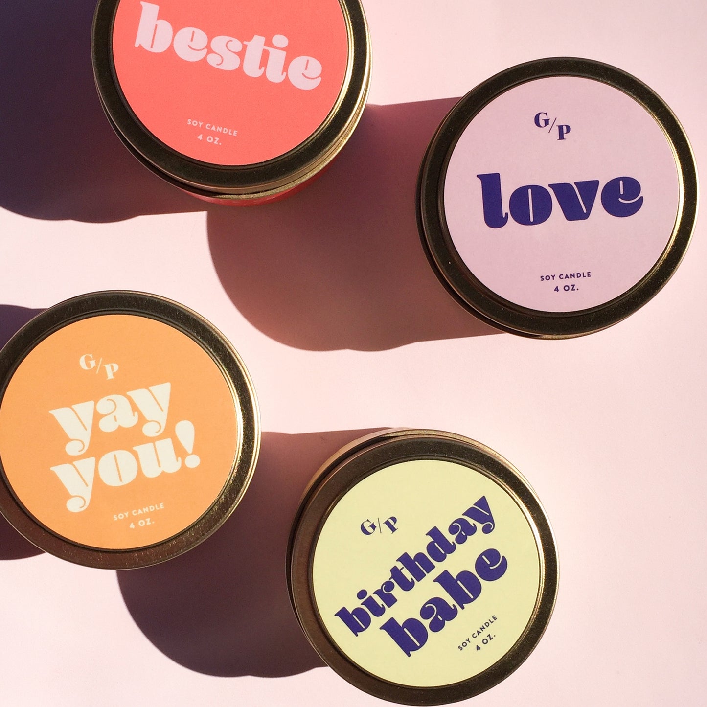 Just Because 4oz Candle Tin - Love