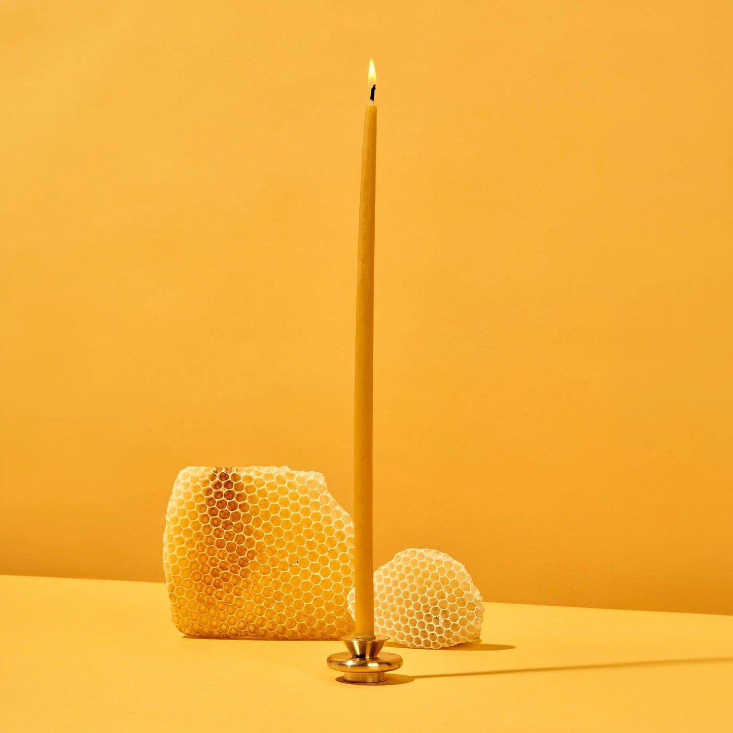 Solid Brass Candle Holder XS