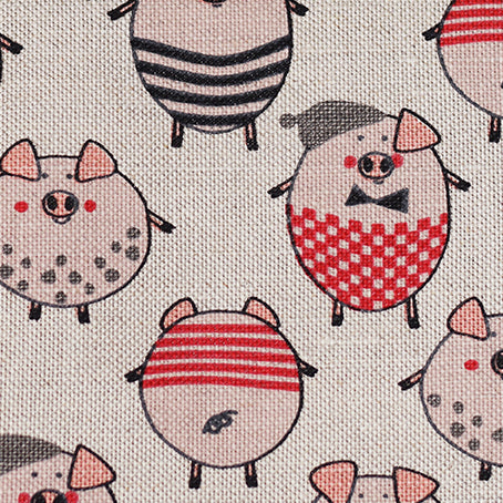 Nordic Tea Towel - Piggies