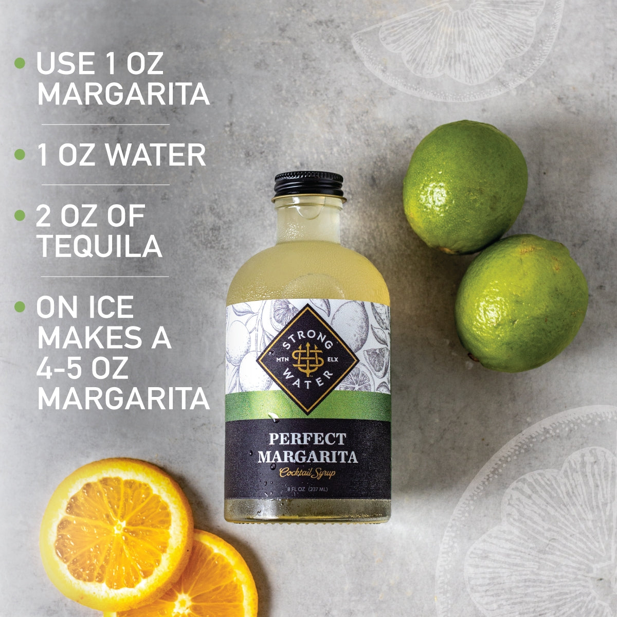 Strongwater - Perfect Margarita Cocktail Syrup