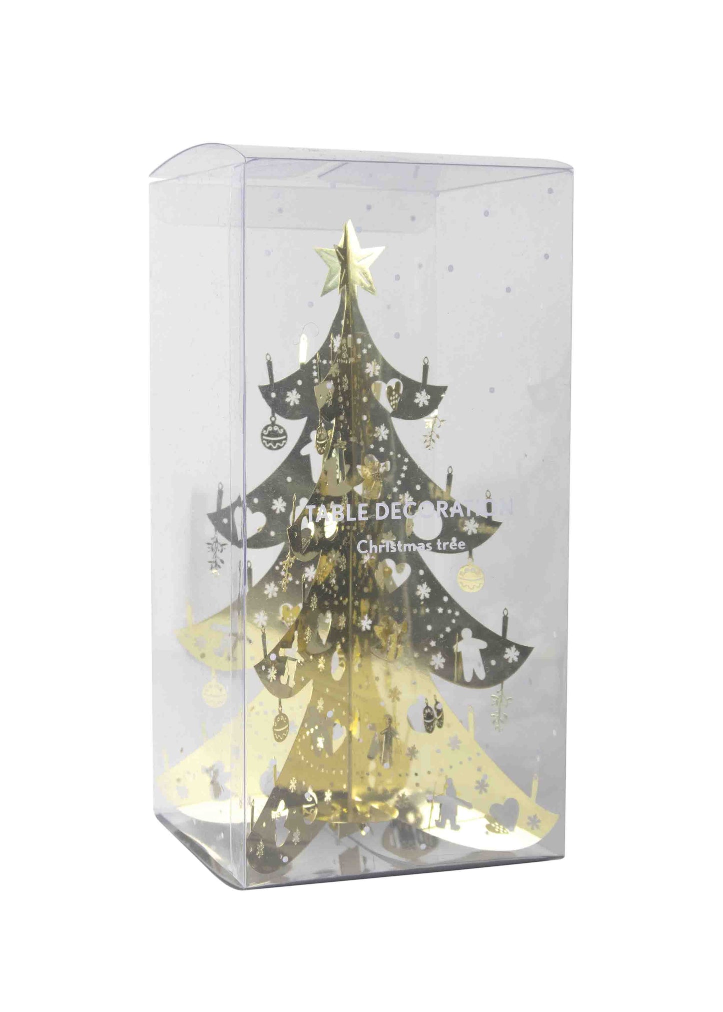Metal Christmas Tree - Gold