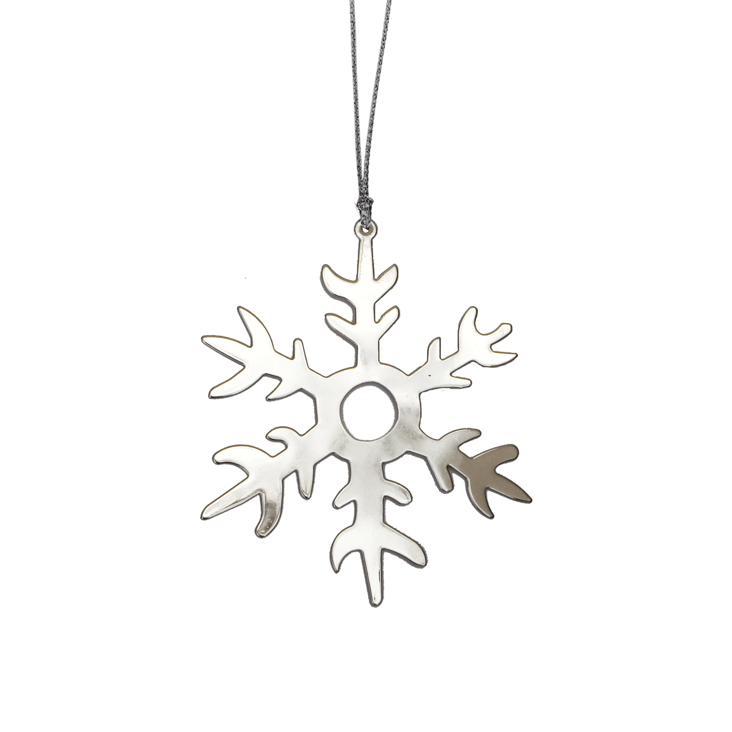 Snowflake Metal Ornament