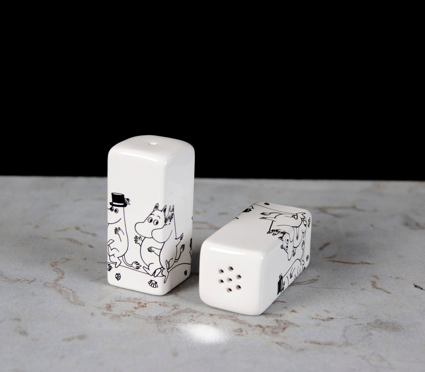 Ceramic Salt & Pepper Shaker - Moomin Family