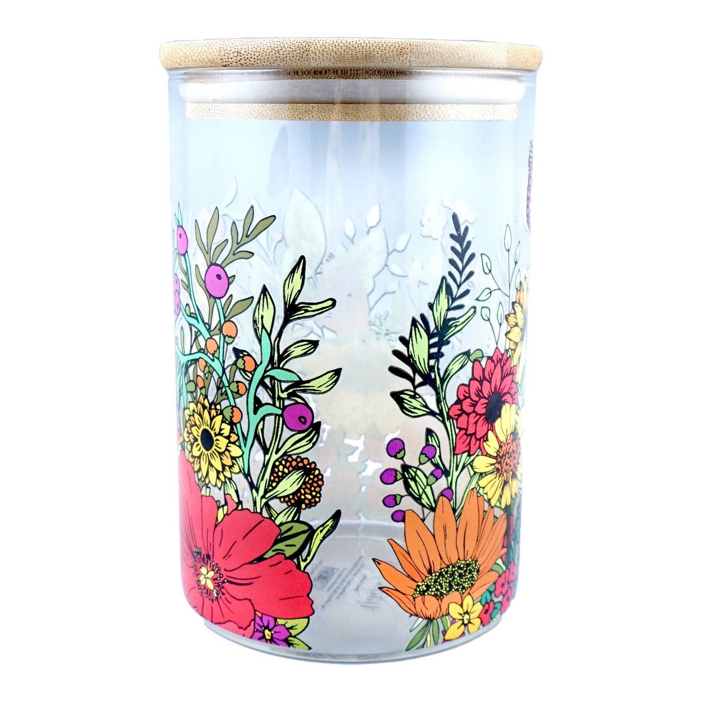 Storage Glass Jar - Natasha Kirby (Bloom)