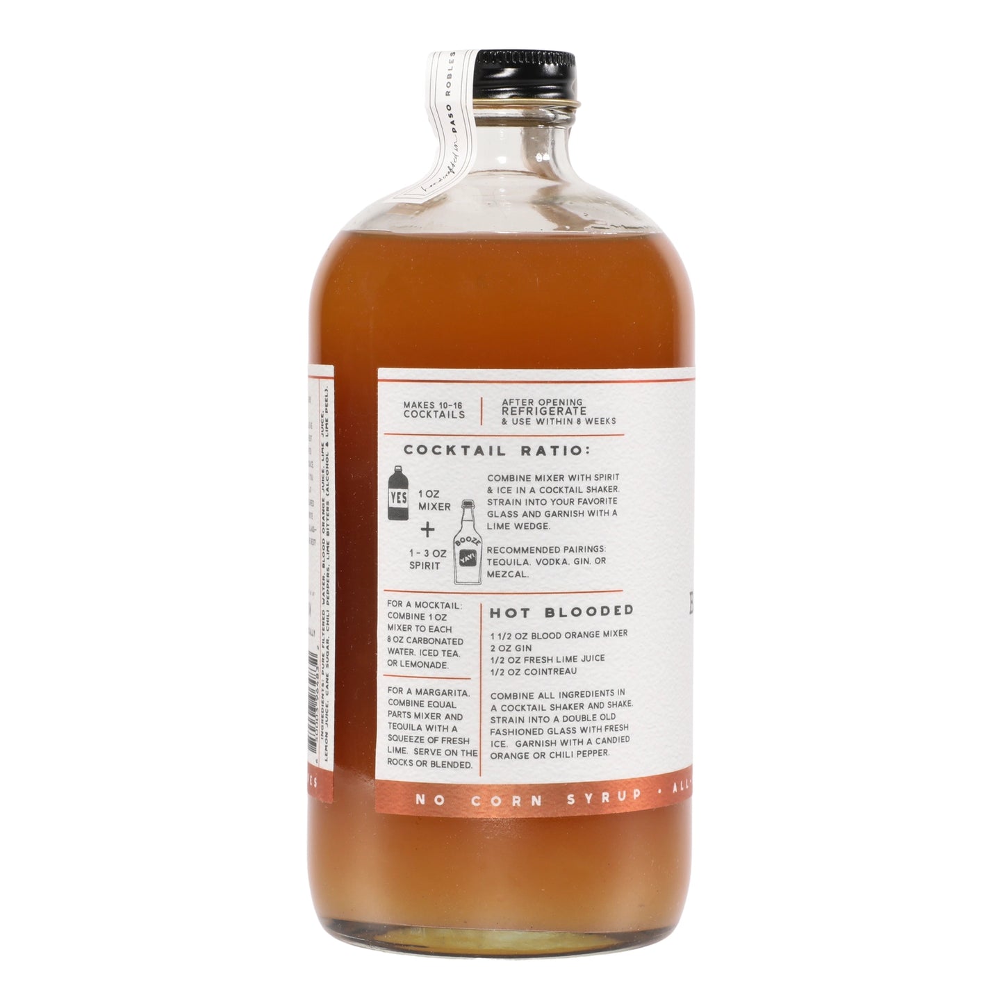 No. 7 Blood Orange & Chili Pepper Cocktail Mixer