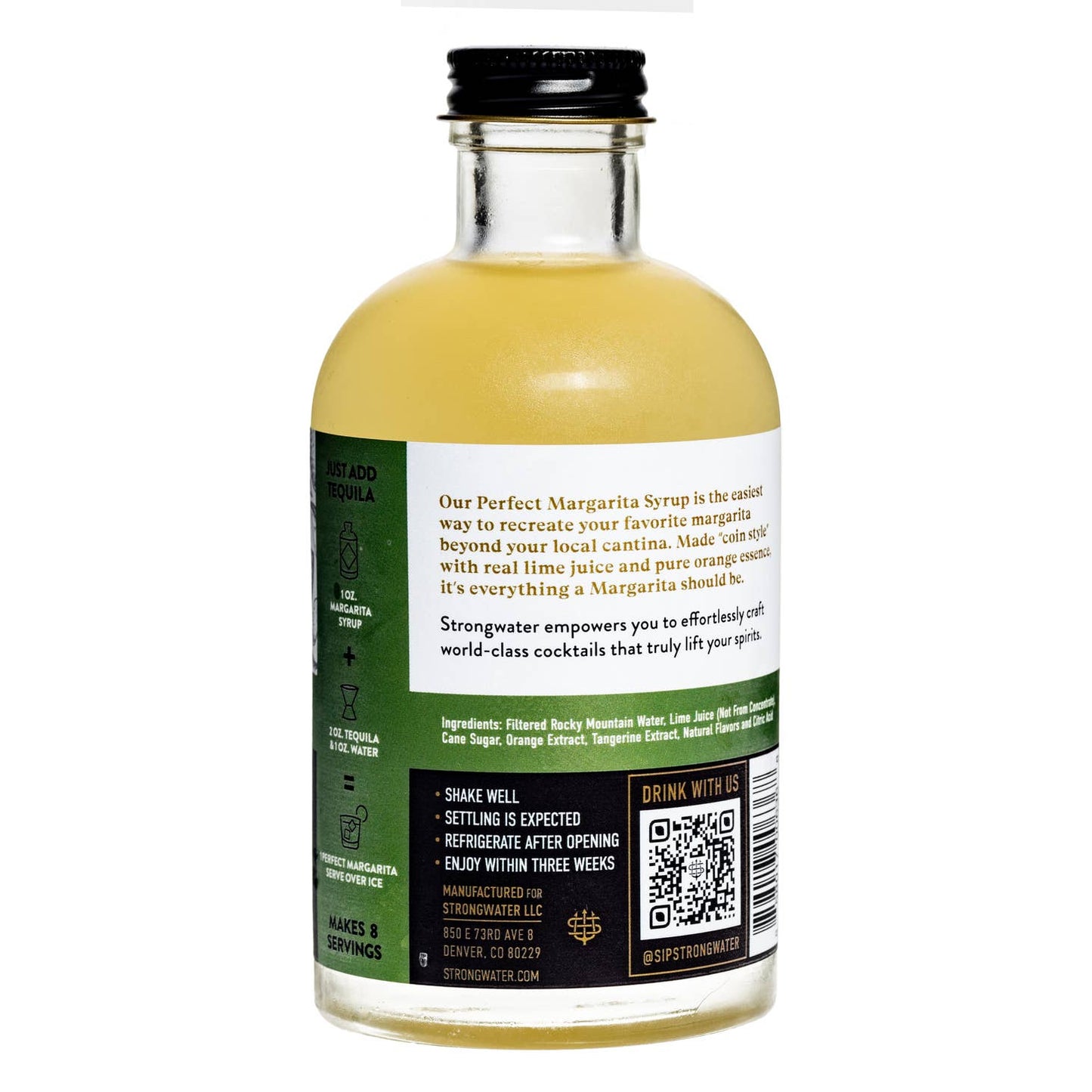 Strongwater - Perfect Margarita Cocktail Syrup