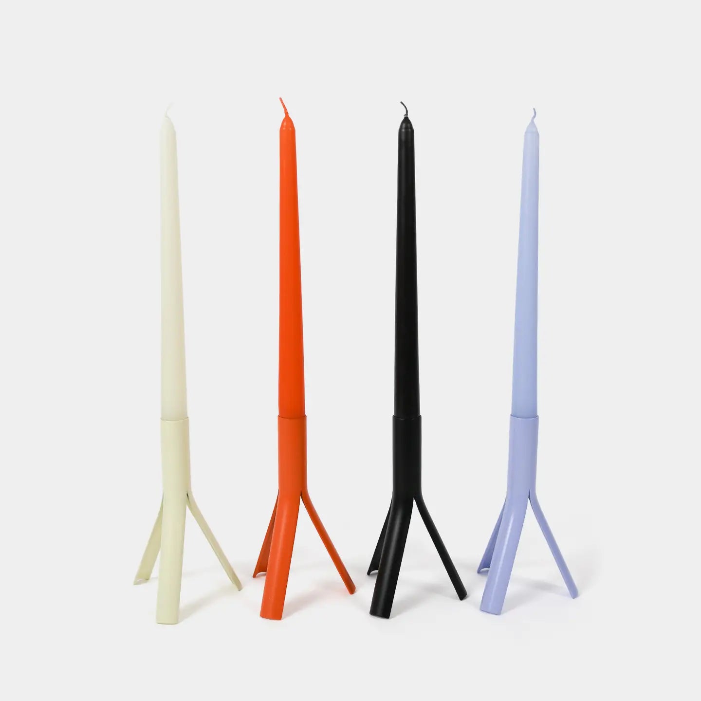 Rocket Candle Holder - Orange
