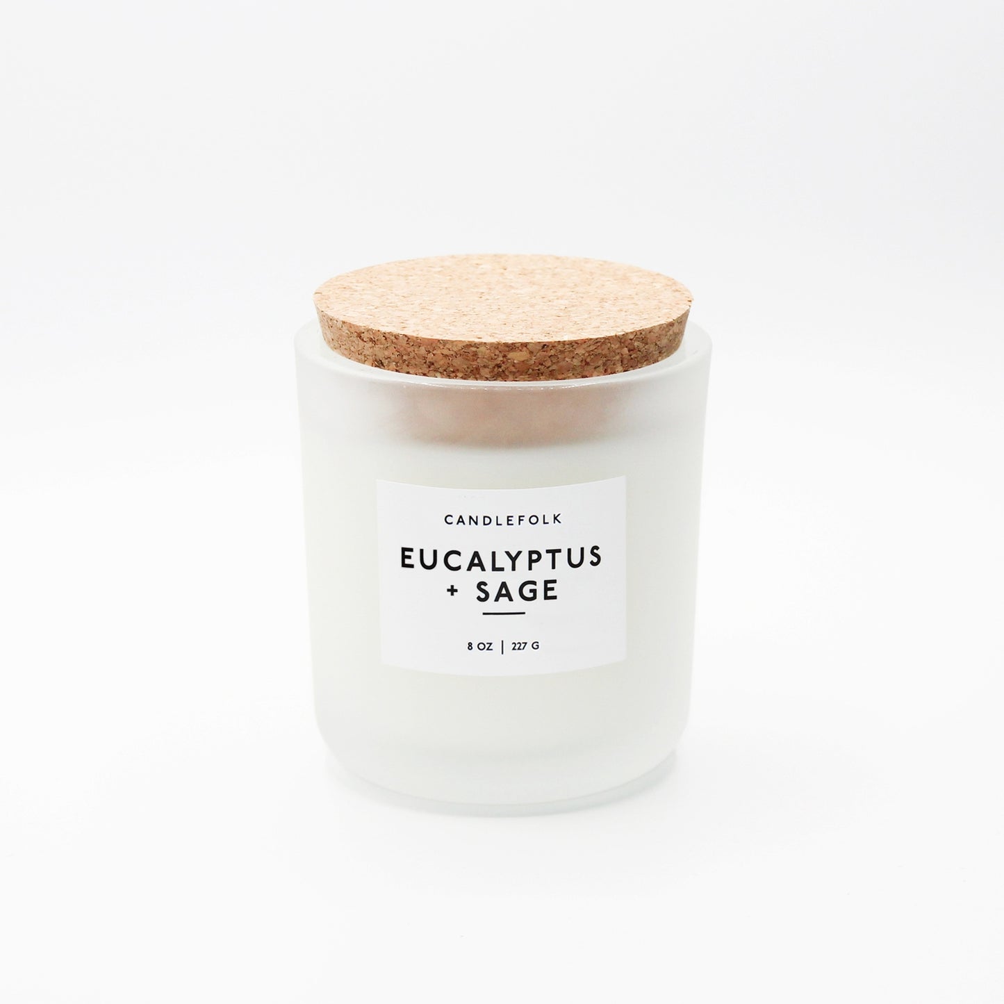 Tumbler 8oz Soy Candle - Eucalyptus & Sage