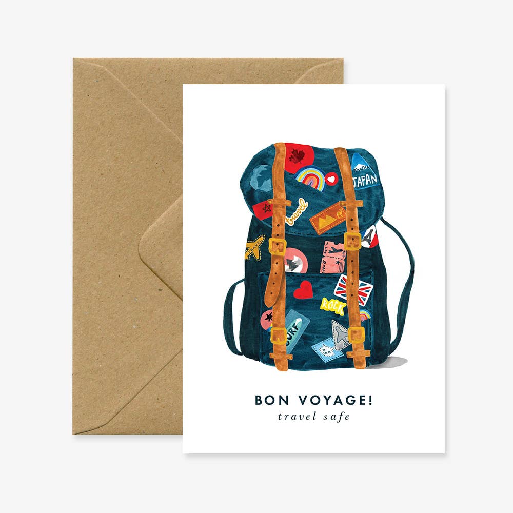 Greeting Cards - Bon Voyage