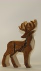 Bark Deer Looking Back - Medium