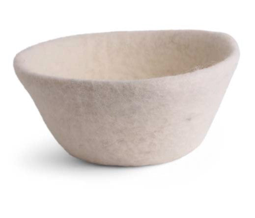 Felt Bowl - White (Small)