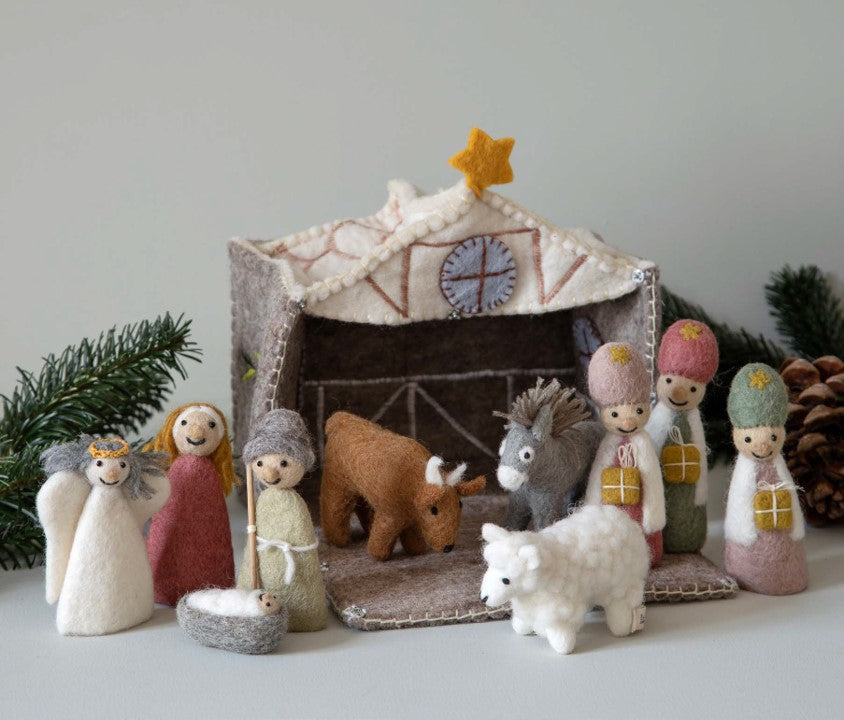 Felt Nativity Play Set