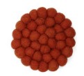 Felt Coaster - Rusty Red (Small Set of 2)