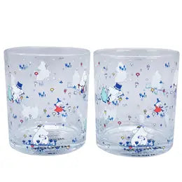 Glasses Set of 2 Boxed (300ml) - Moomin