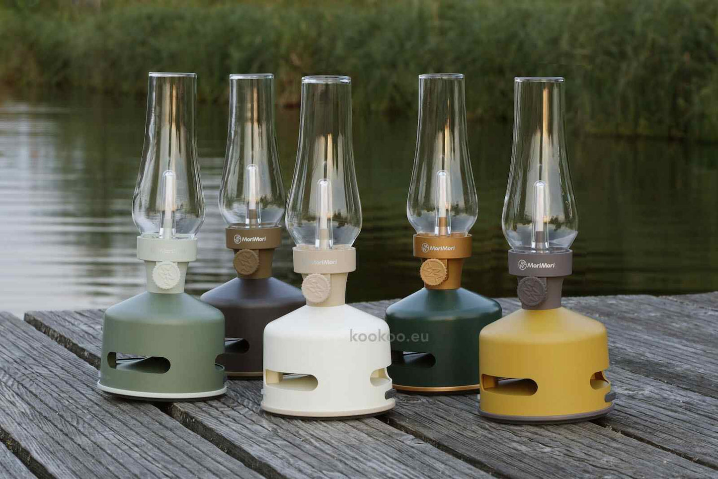 KOOKOO MoriMori Light & Sound Lamp - Pearl White