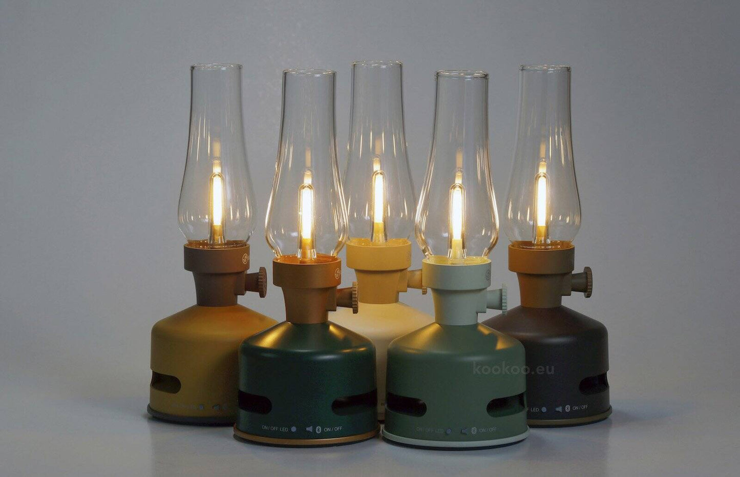 KOOKOO MoriMori Light & Sound Lamp - Green Black