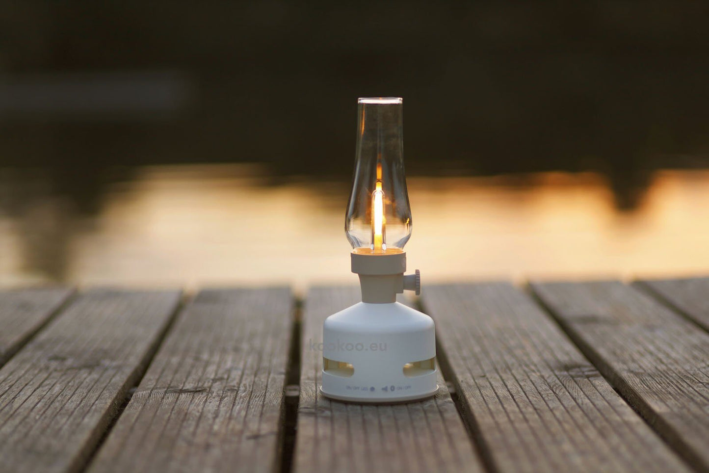 KOOKOO MoriMori Light & Sound Lamp - Pearl White