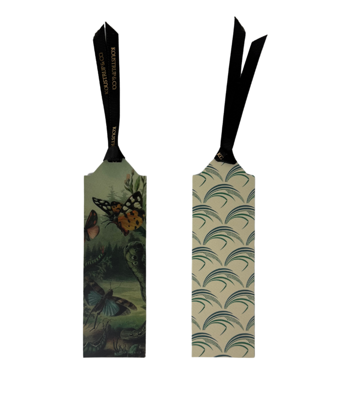 Koustrup & Co Bookmark - Brown Ribbon