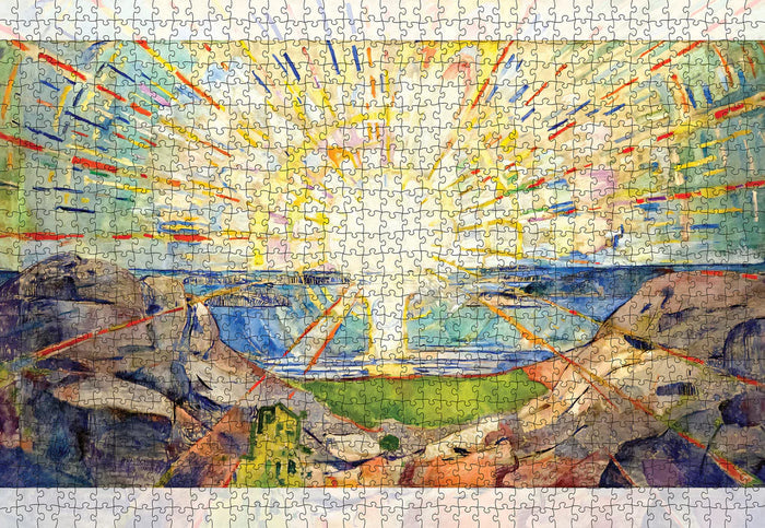 Edvard Munch: The Sun 1,000-Piece Puzzle