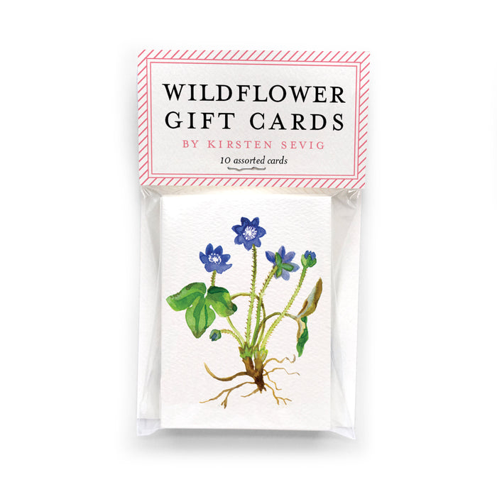 Gift Enclosure Cards - Wildflower
