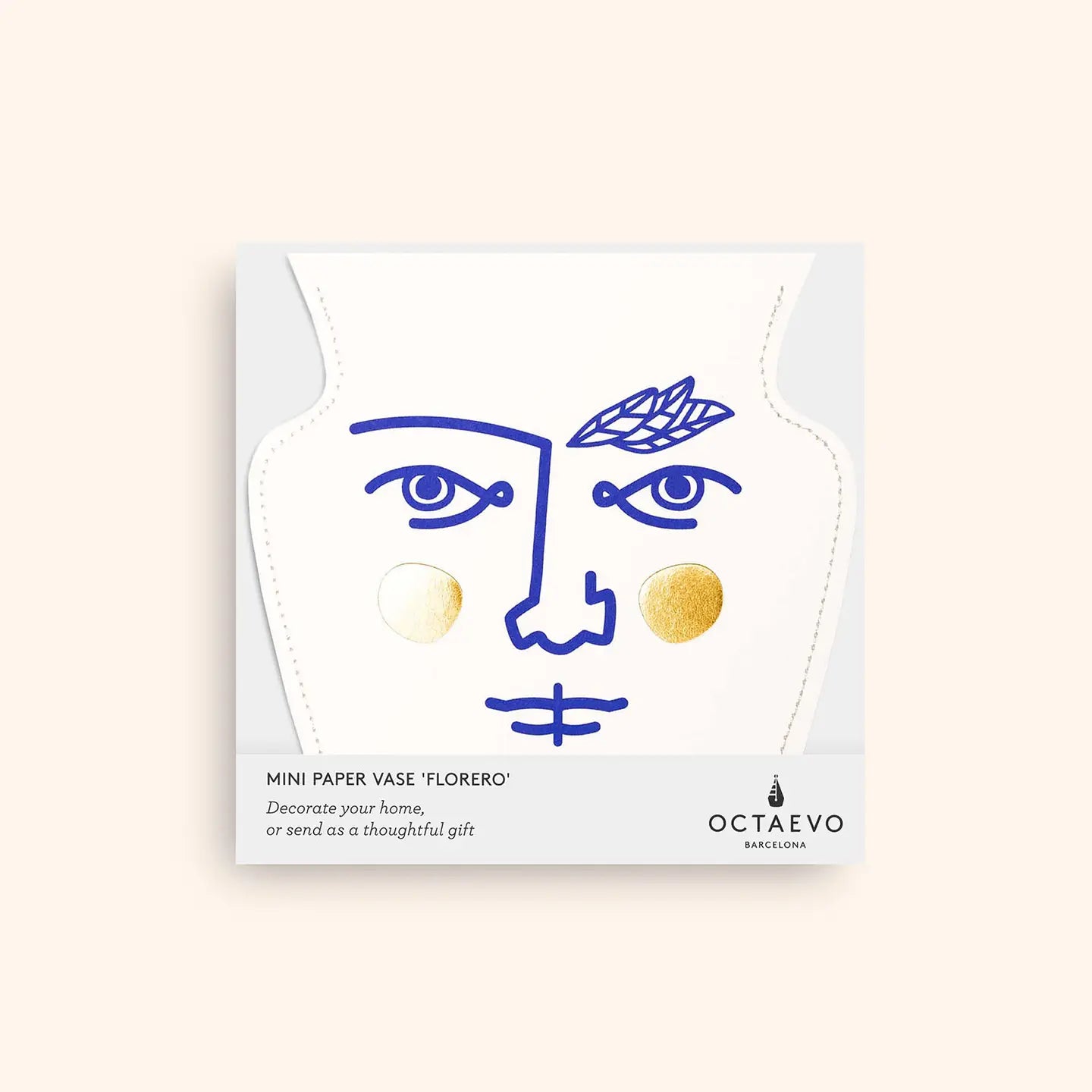 Octaevo Janus Mini Paper Vase (Double-Sided)