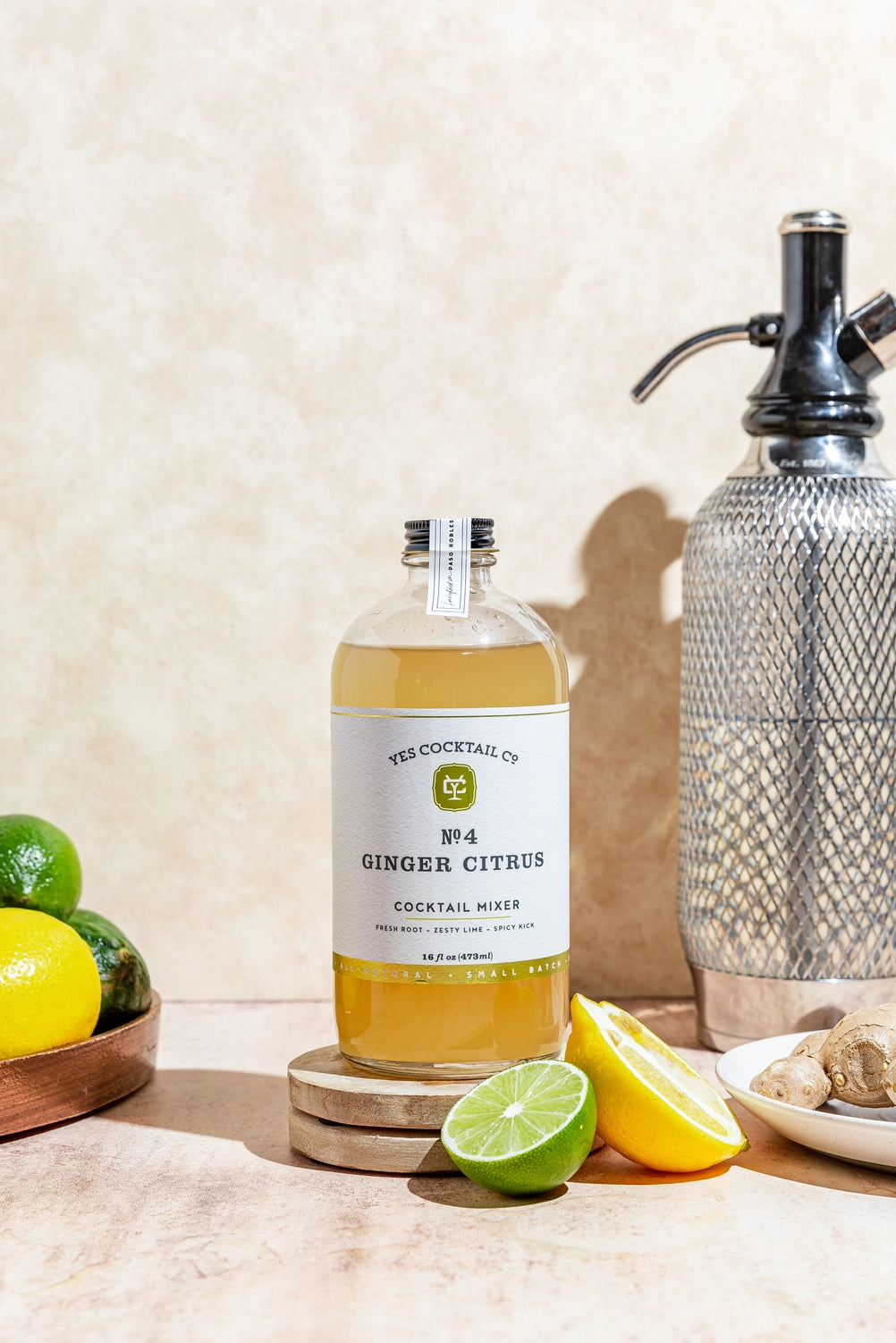 No. 4 Ginger Citrus Cocktail Mixer