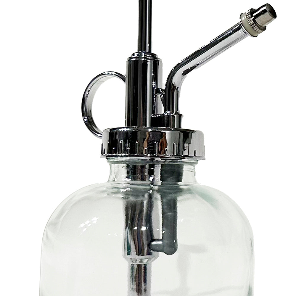 Mr Mister Modern Glass Plant Spray Bottle - Clear