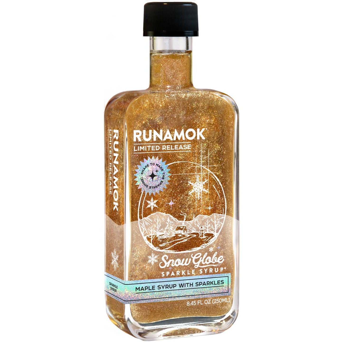 Runamok - Snow Globe Sparkle Syrup 250ml