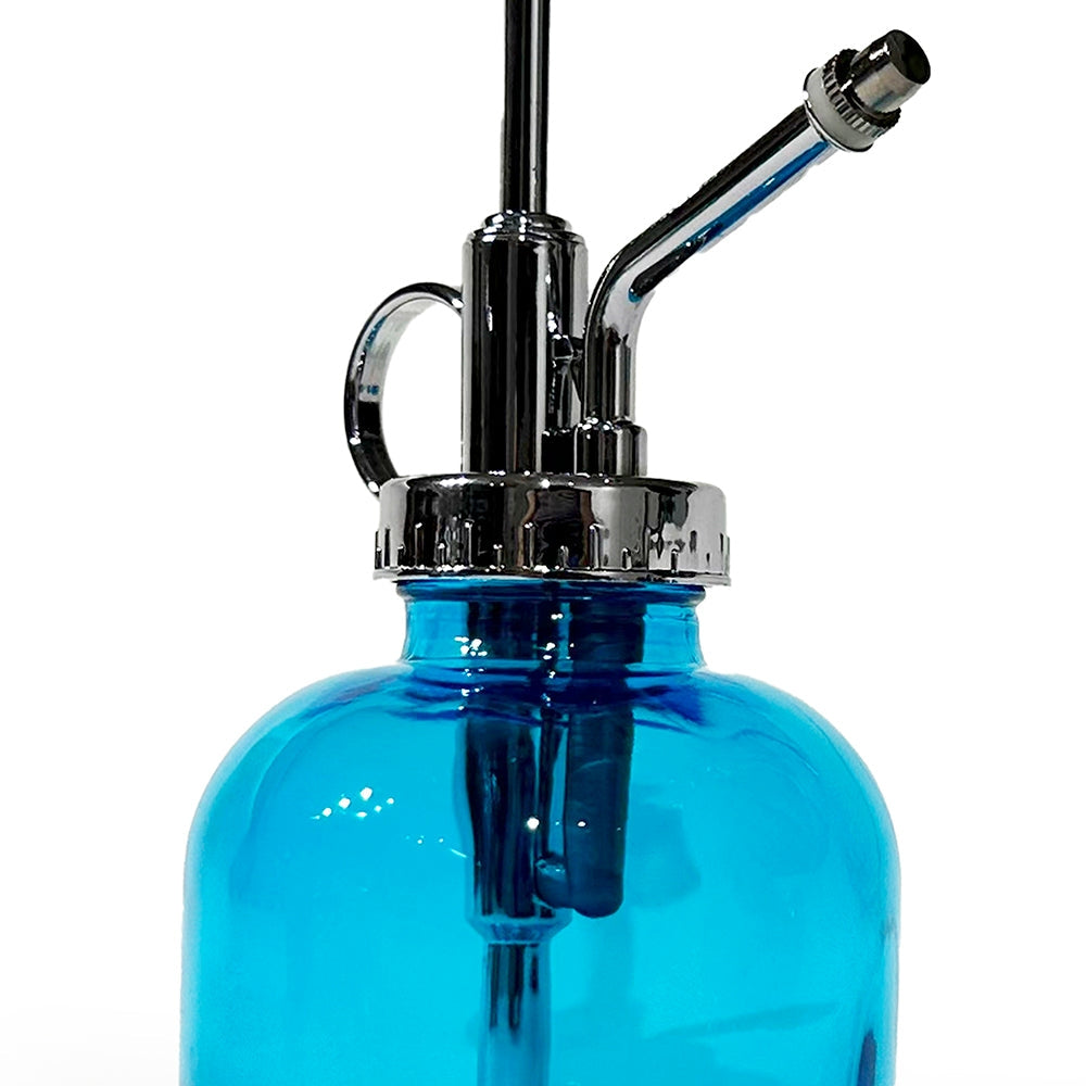 Mr Mister Modern Glass Plant Spray Bottle - Teal