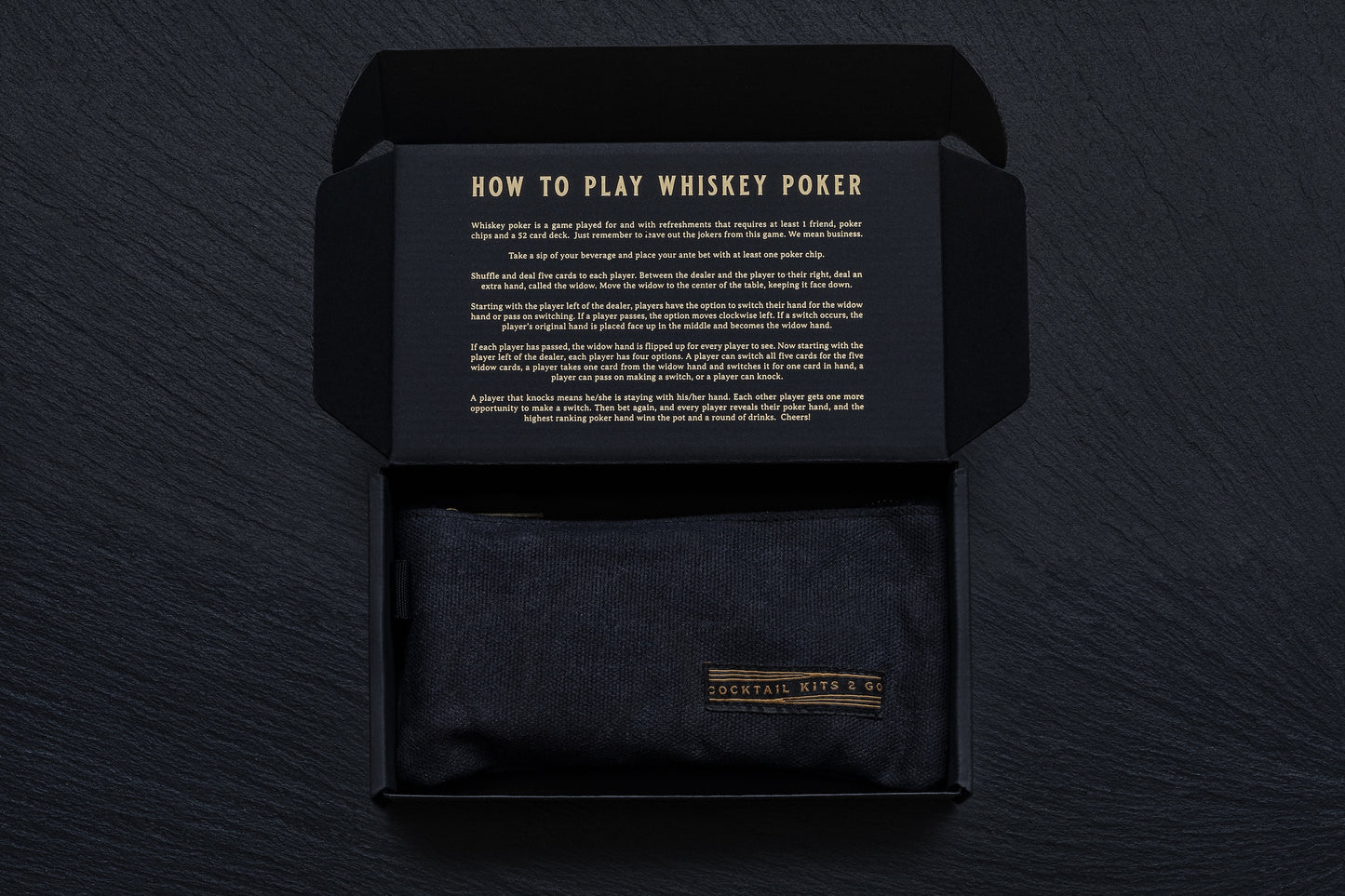 Whiskey Poker Game Set