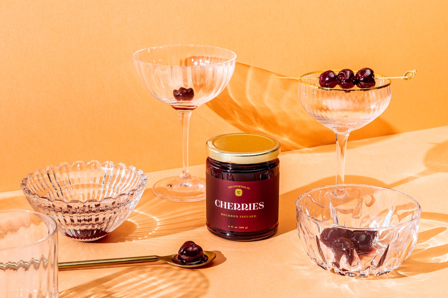 Boozy Cherries BEST BY: July 2025