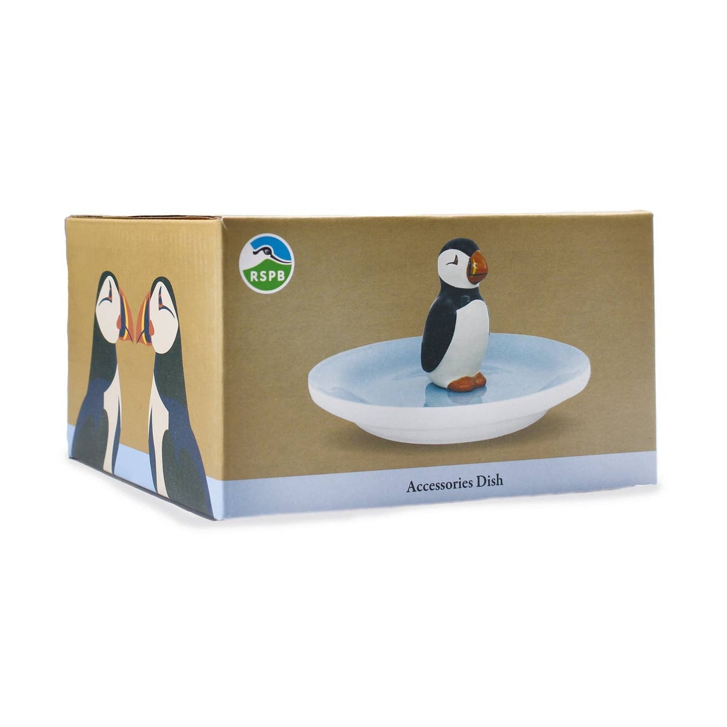 Puffin Ceramic Trinket Dish