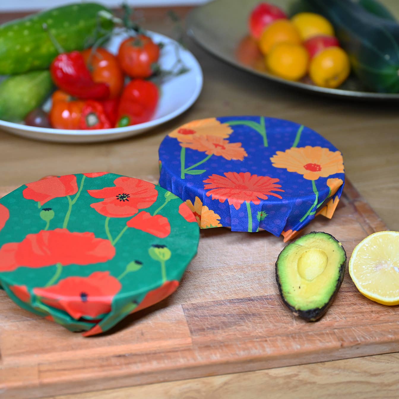 Beeswax Wrap Three-Pack - Marigold