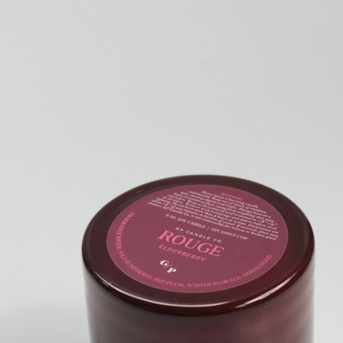 9oz Hue Candle - Rouge (Elderberry)