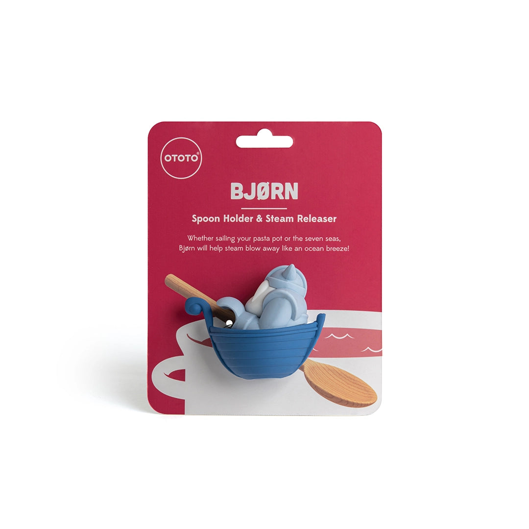 Bjorn Viking Spoon Holder & Steam Releaser