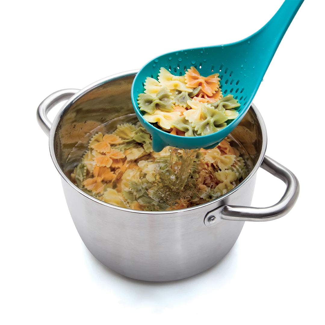 Mamma Nessie Colander Spoon - Turquoise