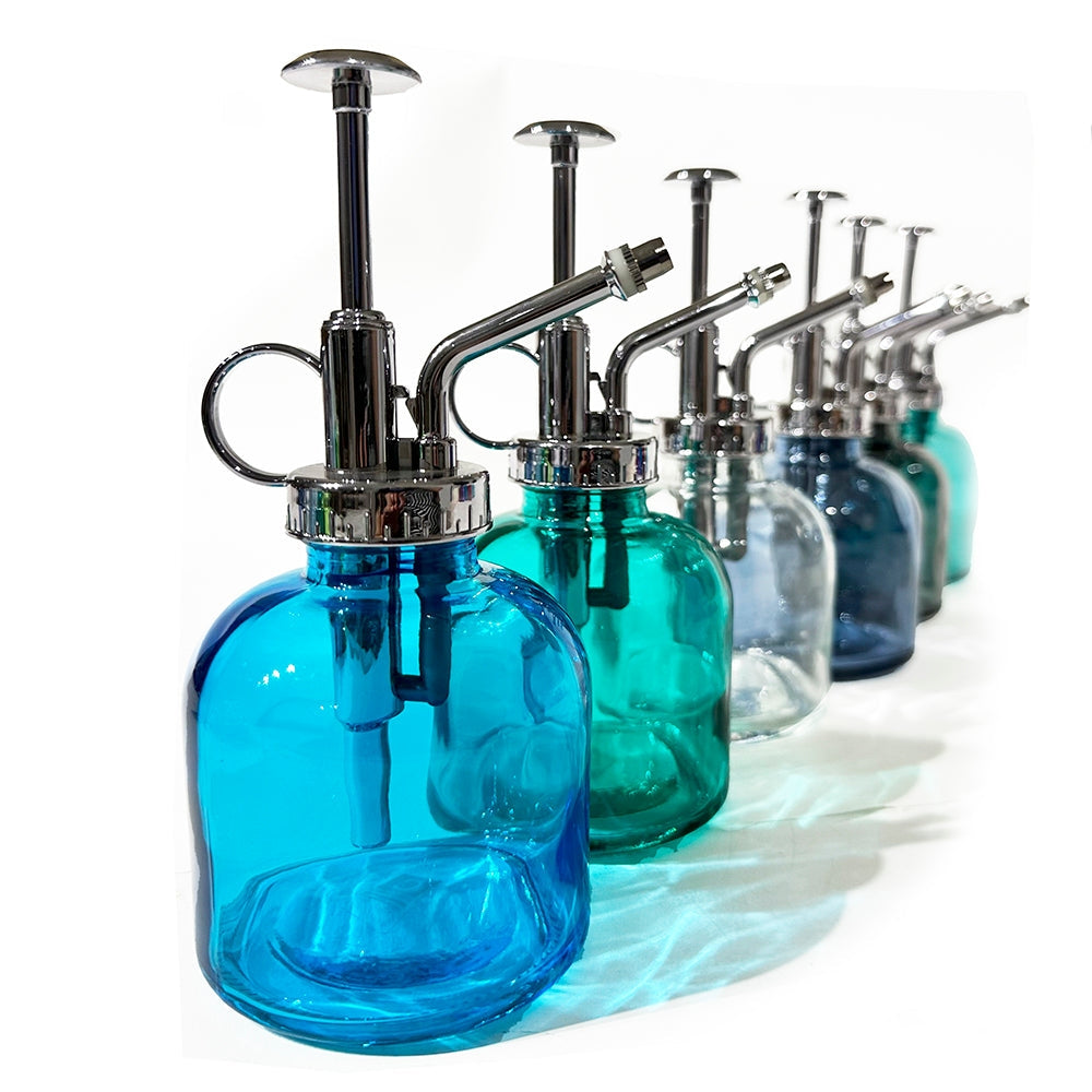 Mr Mister Modern Glass Plant Spray Bottle - Teal