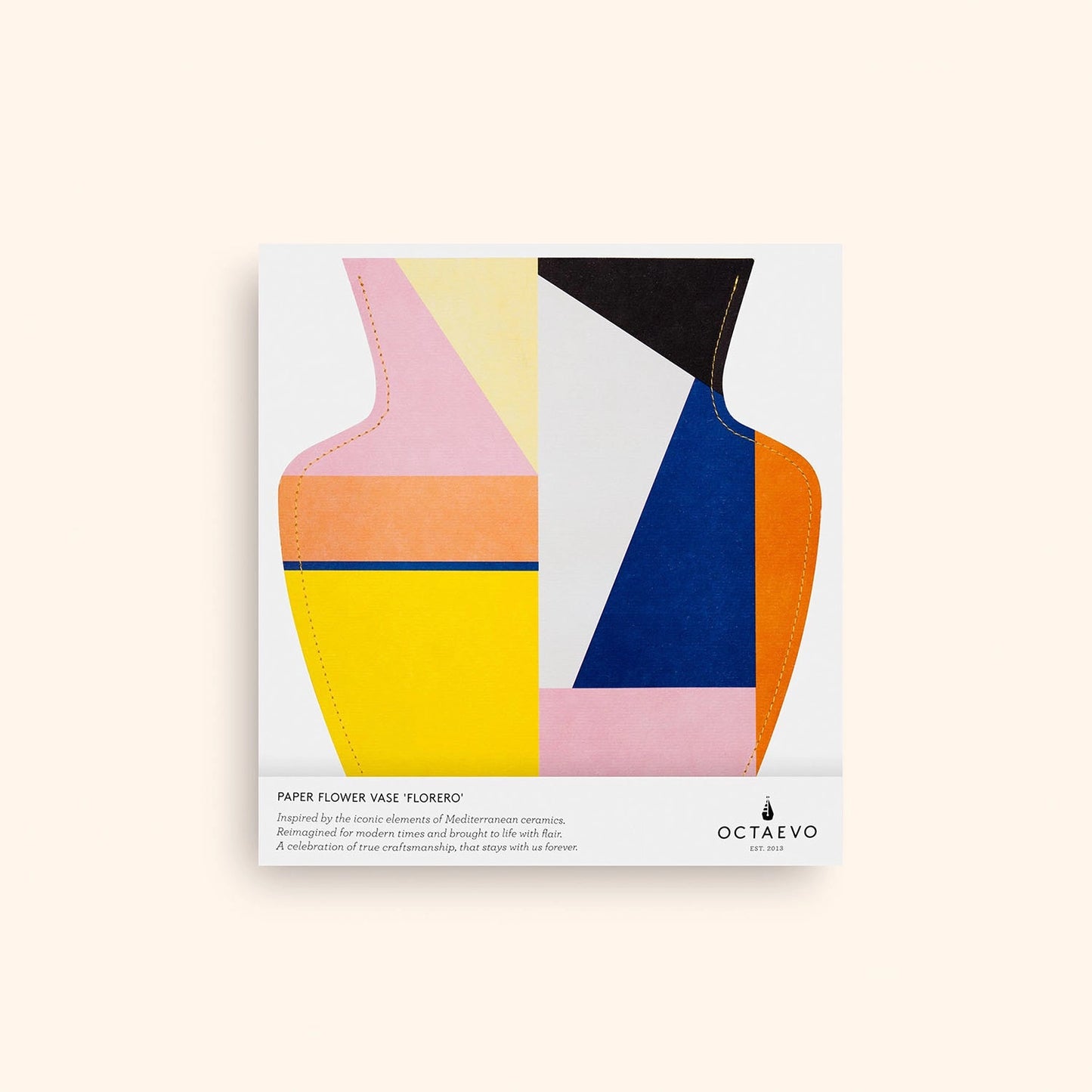 Octaevo Bazaar Paper Vase