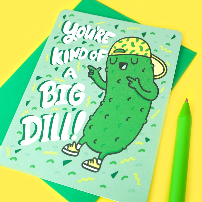Greeting Cards - Big Dill