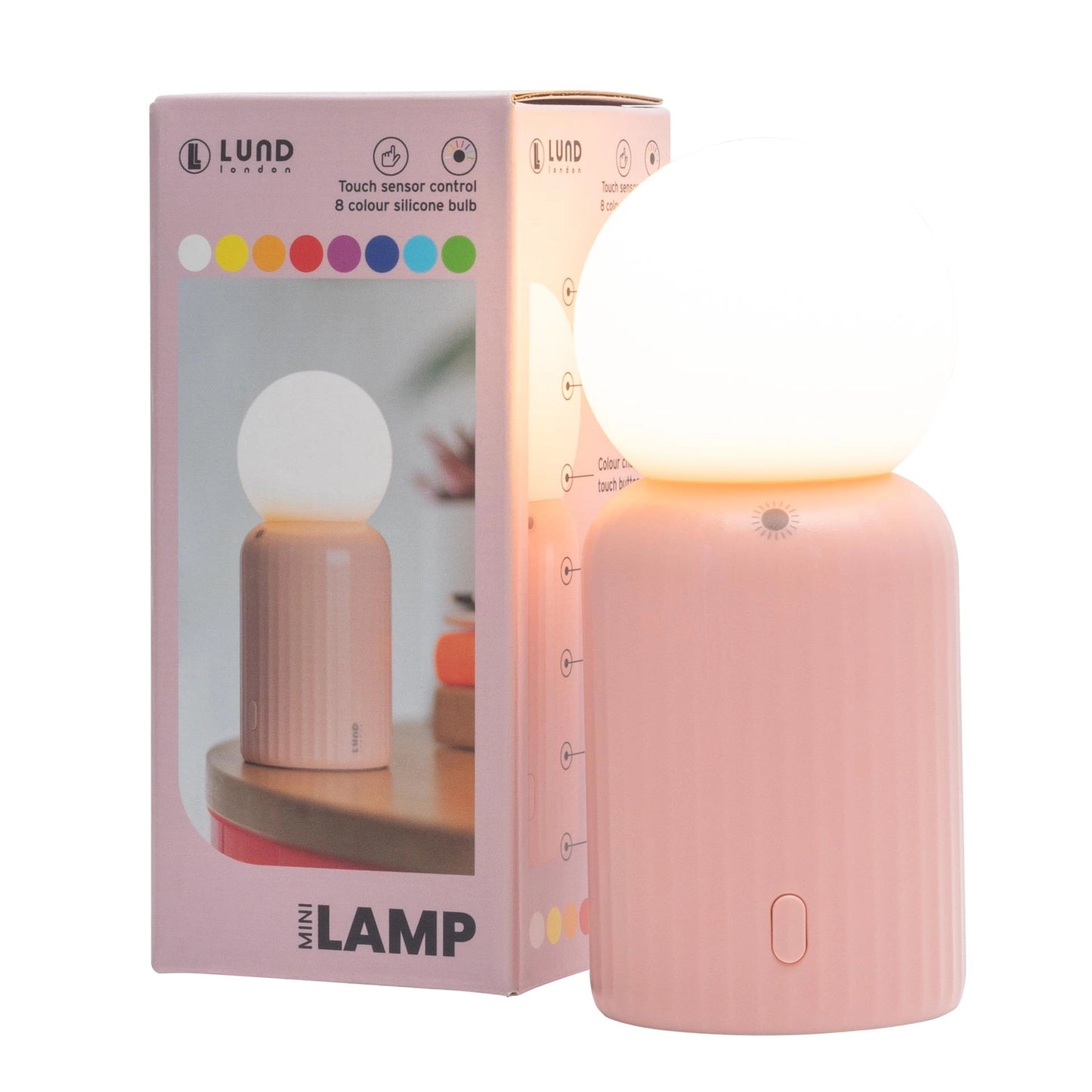 Mini Wireless Lamp - Pink