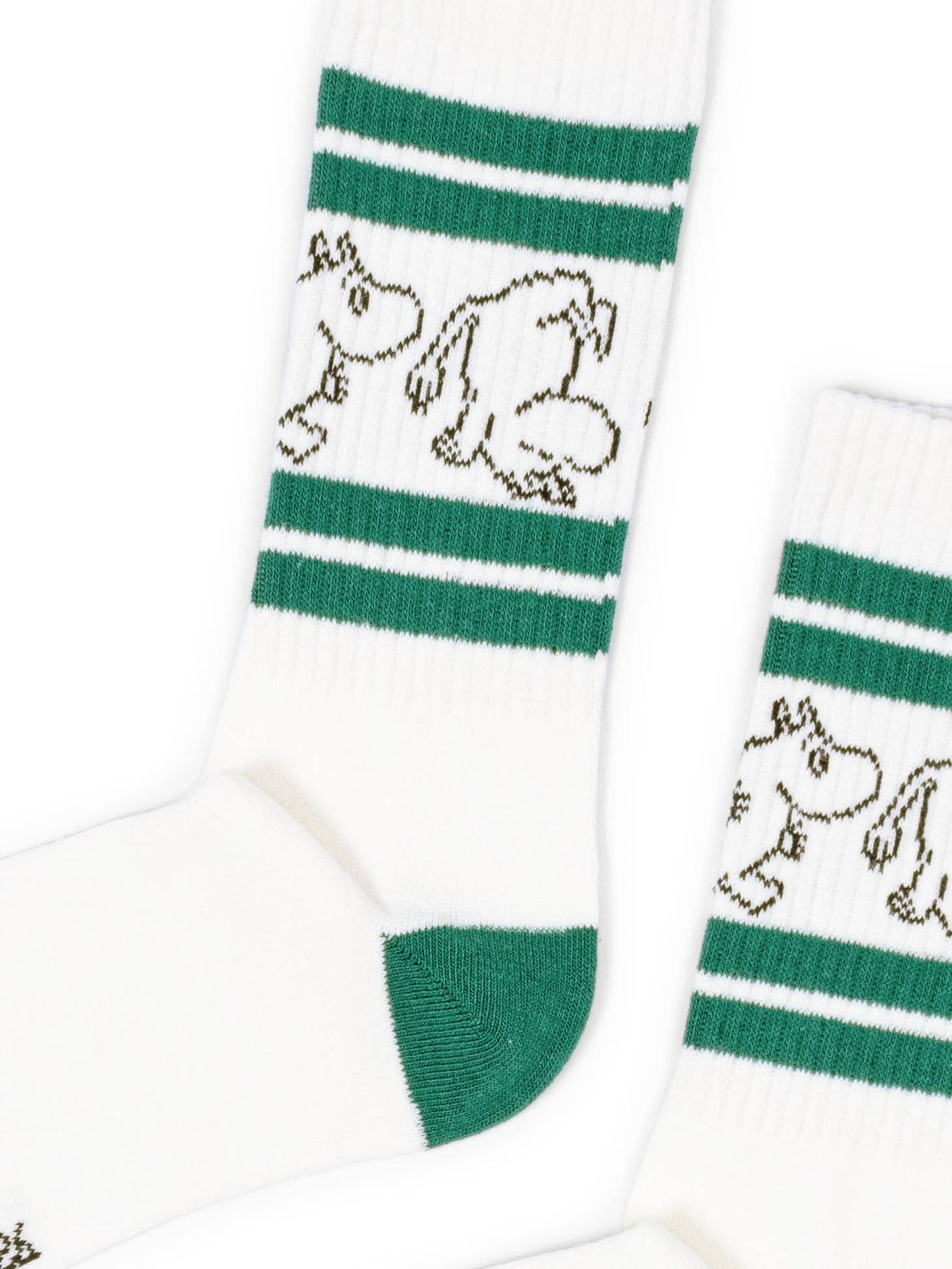 Moomintroll Retro Socks - Green
