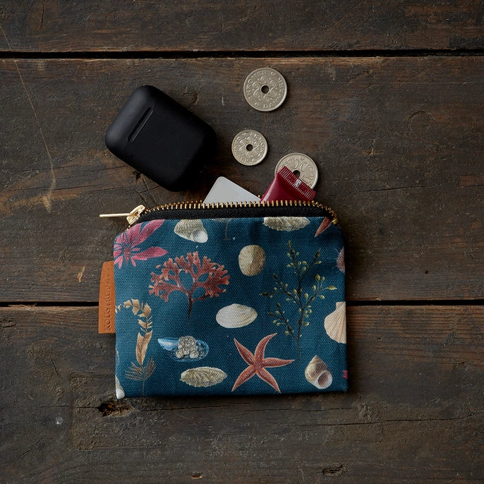 Organic Cotton Wallet - Shells
