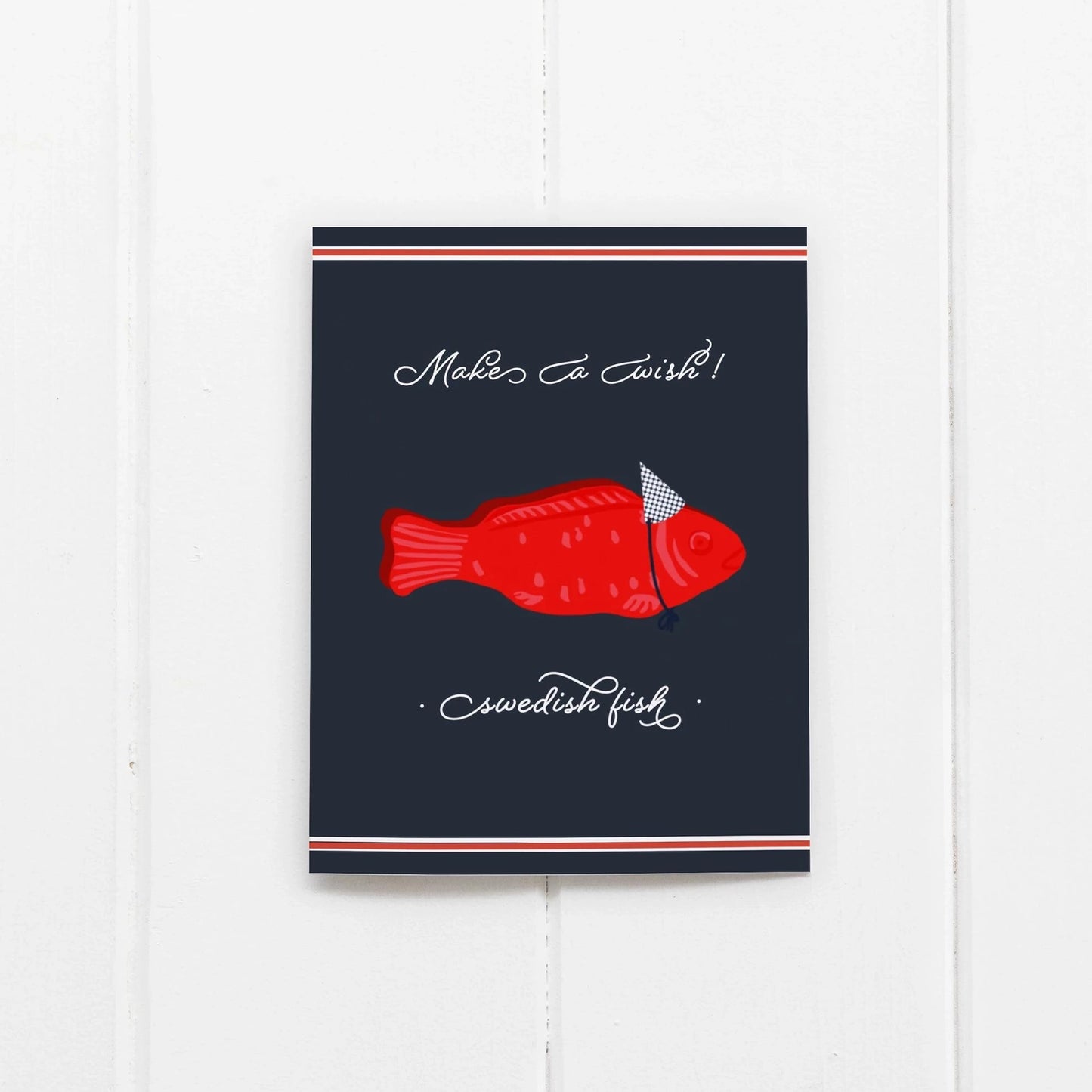 Greeting Cards - Make a Wish Swedish Fish