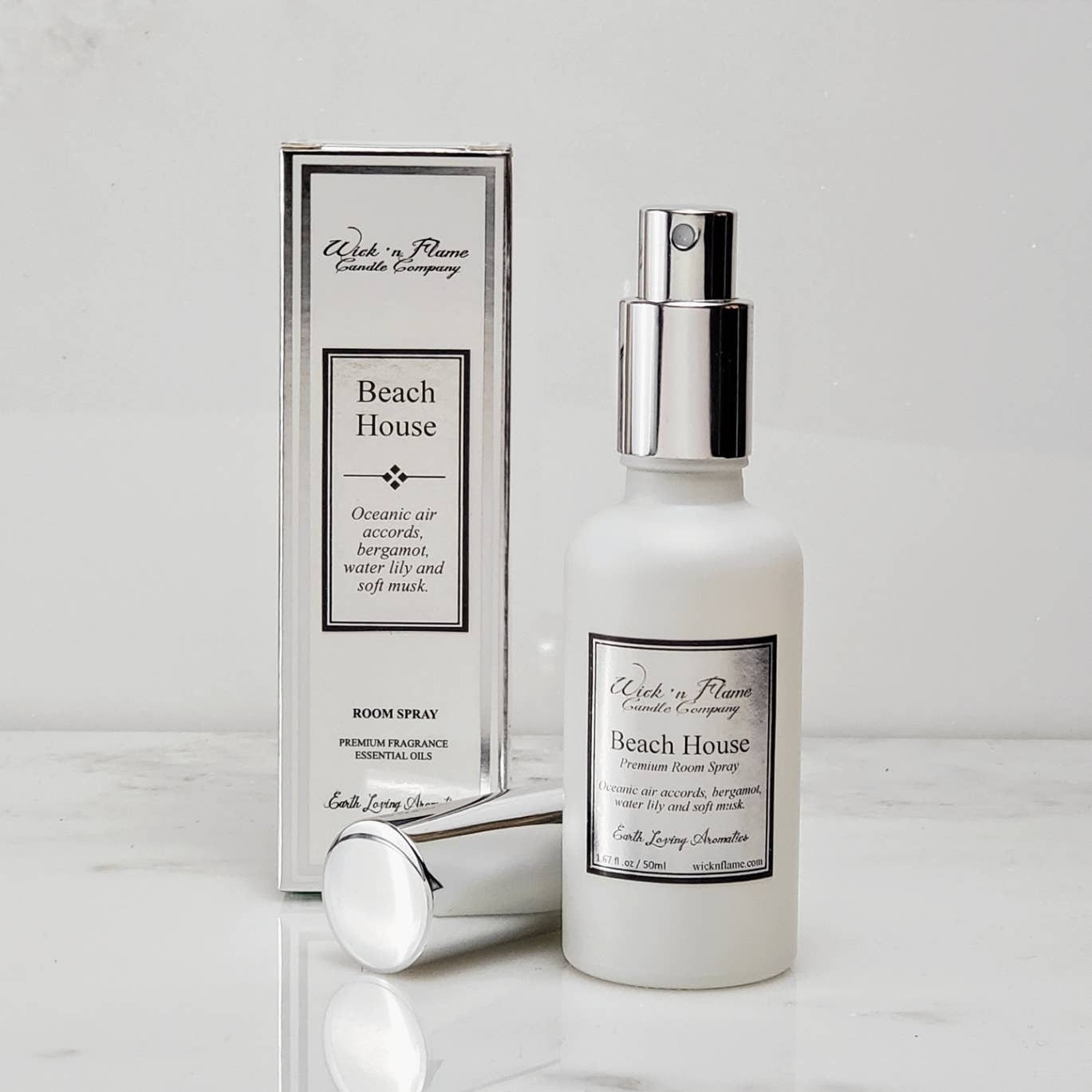 Wick'n Flame - Beach House 50ml Room Spray