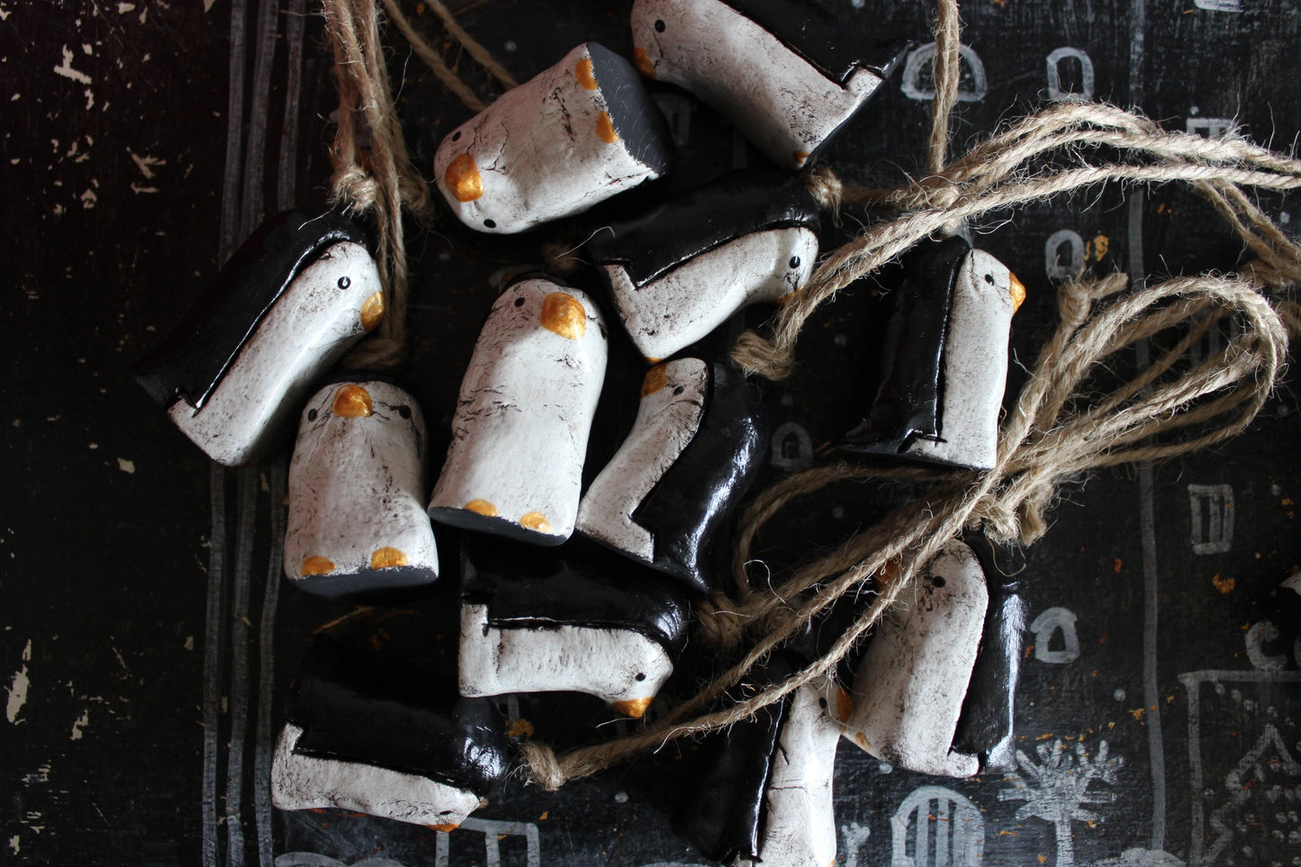 Penguin Figurine Collectible Ornament