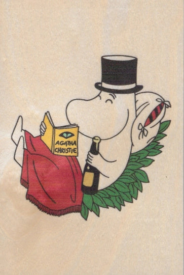 Wooden Postcard - Moominpappa