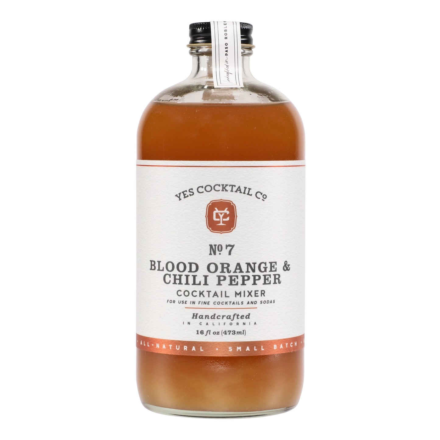 No. 7 Blood Orange & Chili Pepper Cocktail Mixer