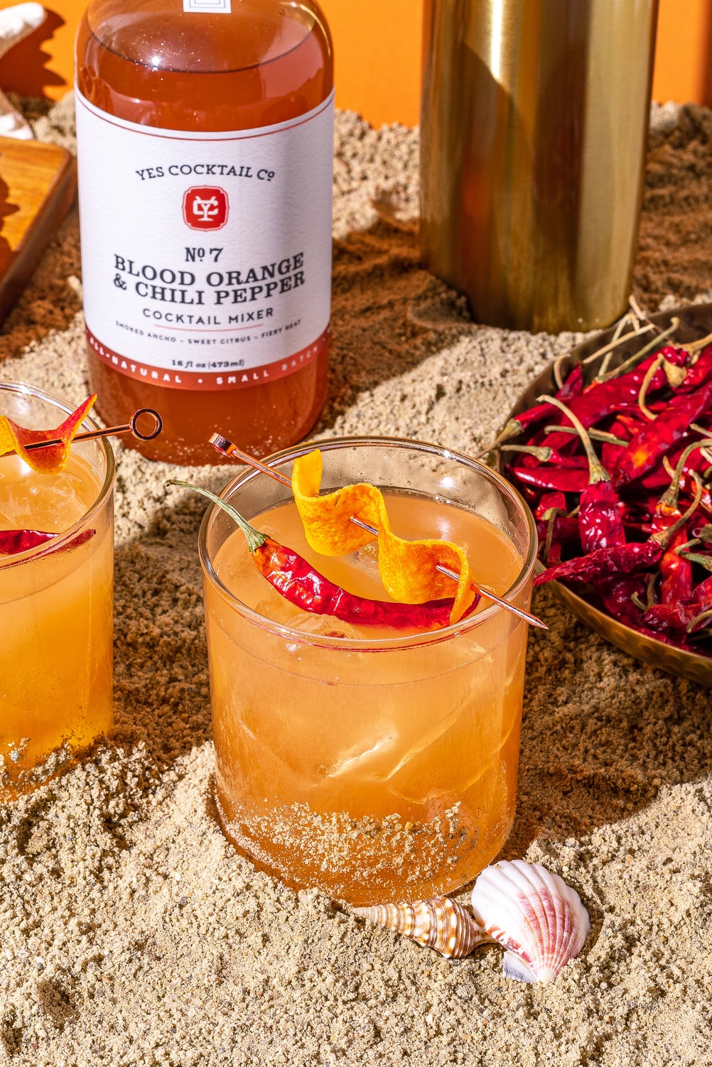 No. 7 Blood Orange & Chili Pepper Cocktail Mixer