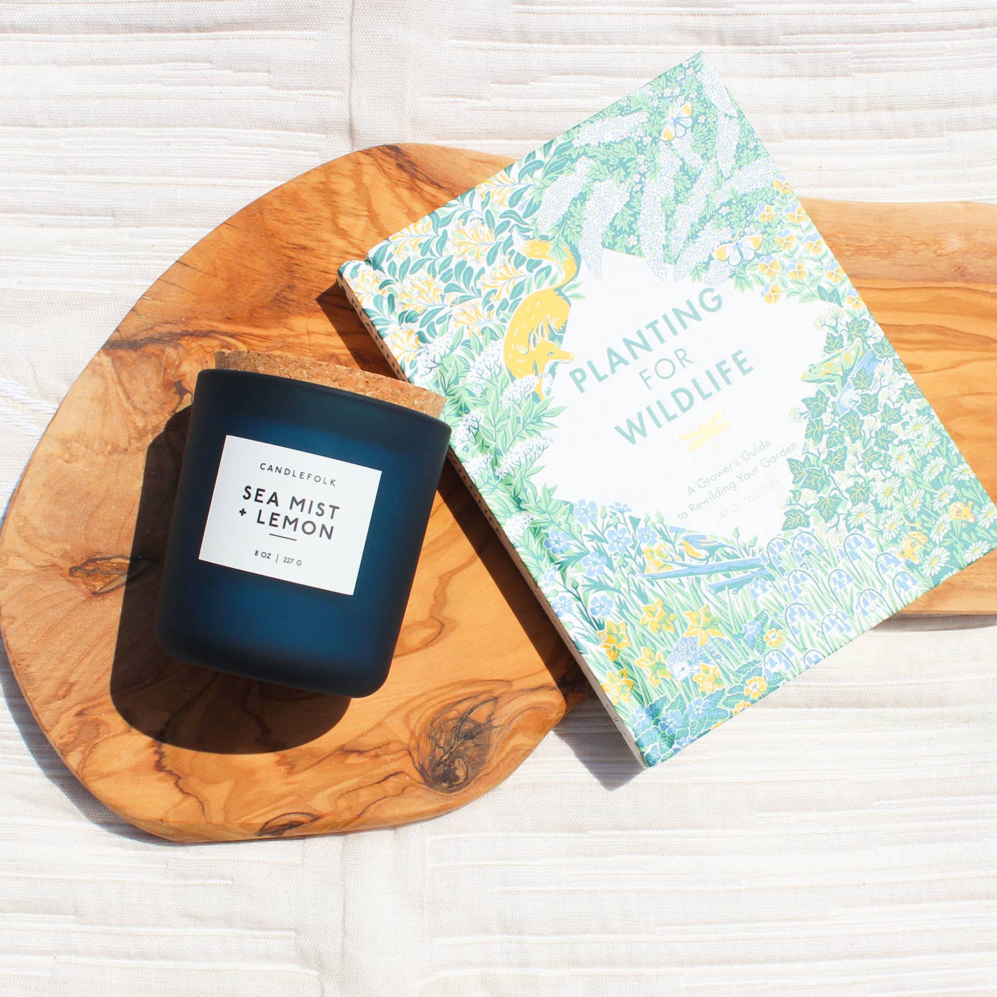 Tumbler 8oz Soy Candle - Sea Mist & Lemon